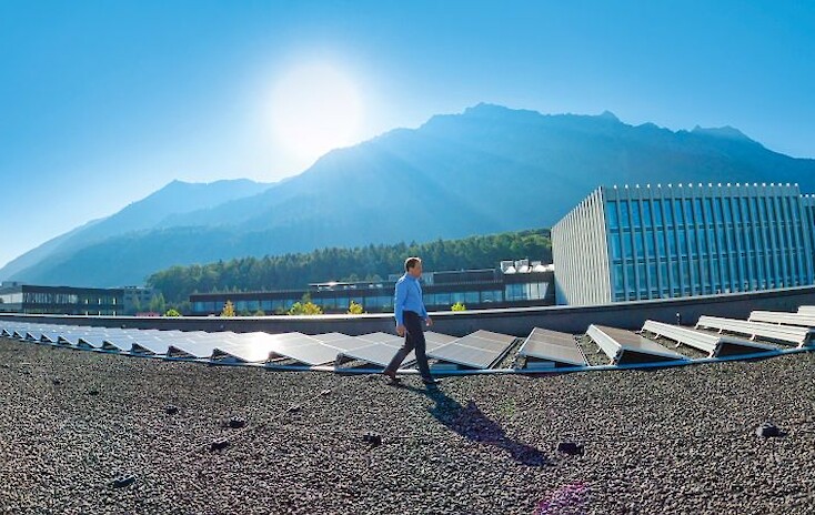 Hilti errichtet grösste PV-Installation in Liechtenstein